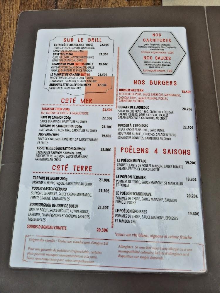 L'Aqueduc - Menu Image 4